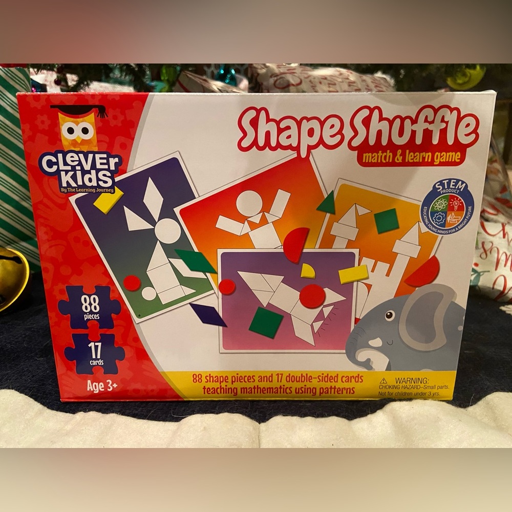 NEW Shape Shuffle Match and Learn Game